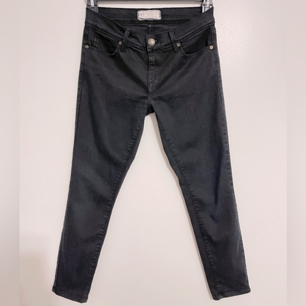 Free People Black Denim Skinny Jeans | Size 27‎